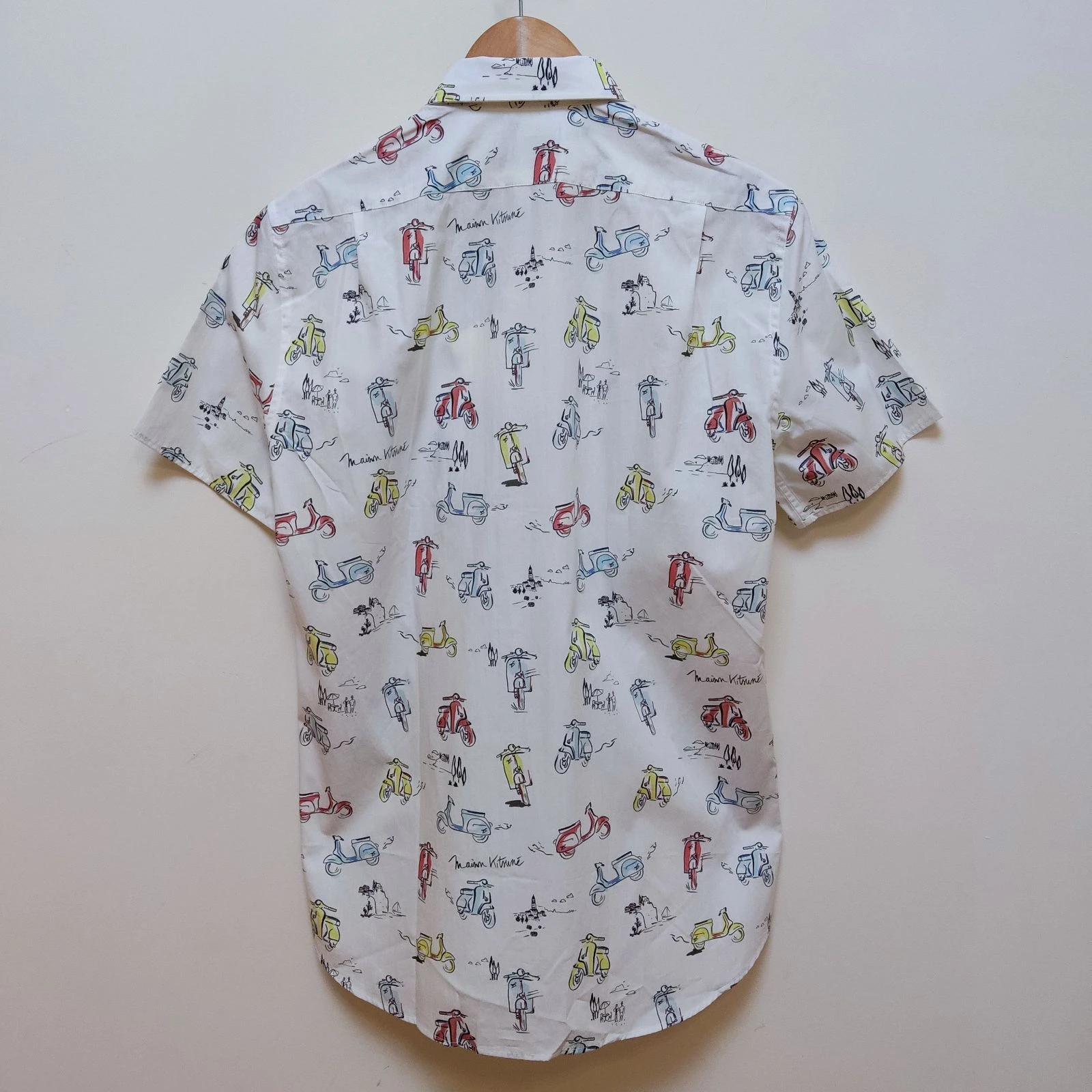 Maison Kitsuné Taille M / 40 Chemise à manches courtes Mup Imprimé multicolore – photo 14